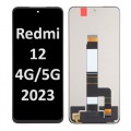 Xiaomi Redmi 12 4G/5G (2023) (NF) LCD / OLED touch screen (Original Service Pack) [Black] X-382